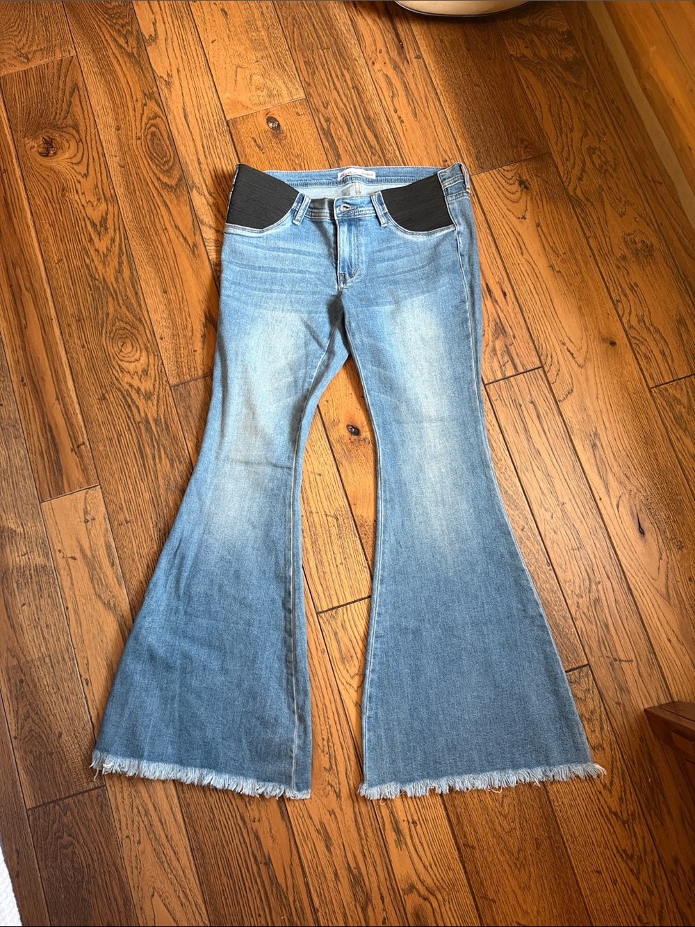 KanCan Maternity Flare Jeans